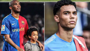 برشلونة يتحرك لضم إيتيان إيتو نجل الأسطورة صامويل إيتو